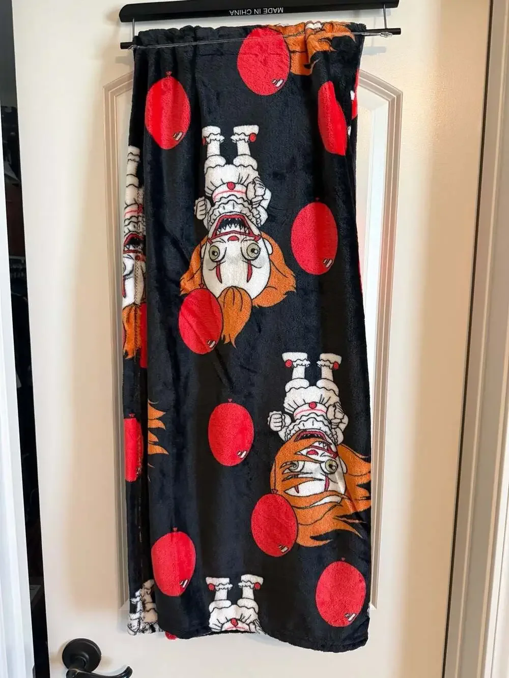 IT Pennywise Chibi Print Super Soft Plush Throw Blanket